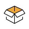 dunnage packaging icon