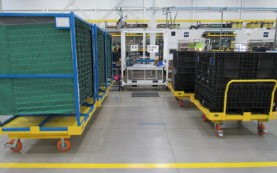 roll carts for lean manufacturing