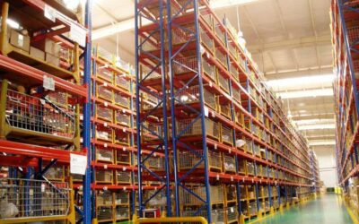 Warehouse storage racks