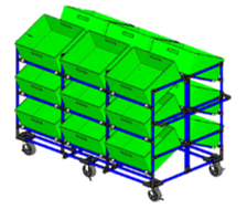 Warehouse Render Cart