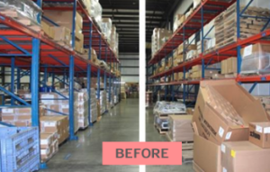 maximize warehouse space before